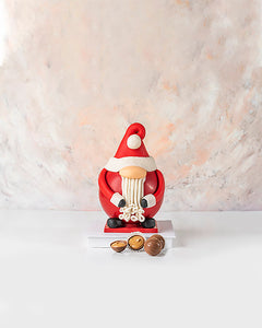 Chocolate 3D Santa with Long Beard