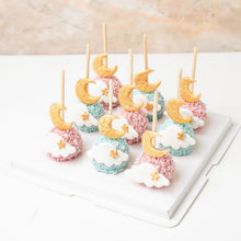 Load image into Gallery viewer, Pink and Blue Cake pops
