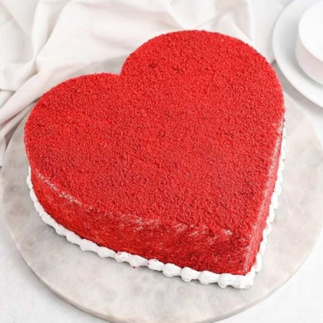 Valentines Heart Shape Cake