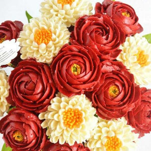 Cakes & Dessert Bars Aster Glam Cupcakes Bouquet - mabrook.me