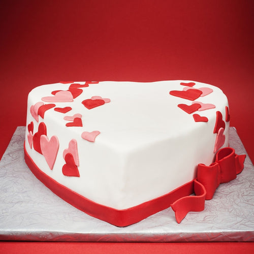 Cake Hearts Over Heart - mabrook.me