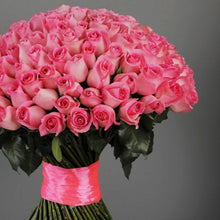 Load image into Gallery viewer, Flowers Peculiar Bunch of Pink Roses - mabrook.me
