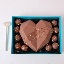 Load image into Gallery viewer, Chocolates Diamond Heart &amp; Truffles Delight - mabrook.me
