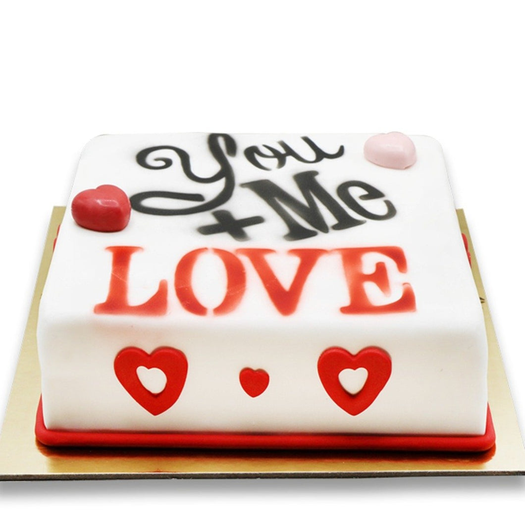 Cake You + Me is Love Cake - mabrook.me
