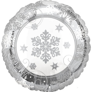 Accessories Sparkling Snowflake Foil Balloon 18in - mabrook.me