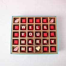 Load image into Gallery viewer, Chocolates Will You Marry Me - mabrook.me
