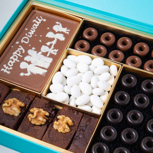 Candy & Chocolate Brownie and Chocolates Box - mabrook.me