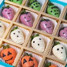 Load image into Gallery viewer, Chocolates Chocolate Strawberry Ghosts and Pumpkins - mabrook.me
