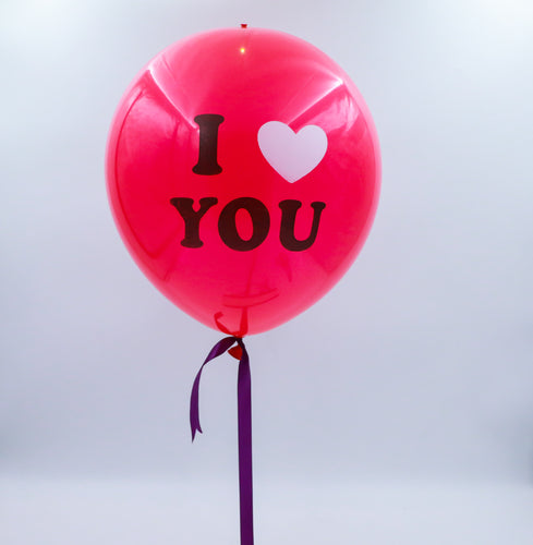 Balloons Set the Mood - I love You LED Balloon - mabrook.me