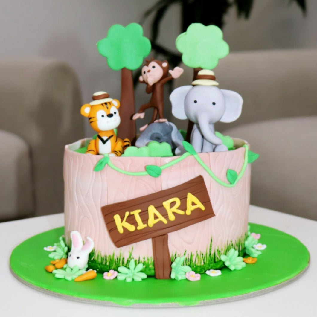 Cakes & Dessert Bars The Jungle - Themed Cake - mabrook.me