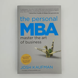 Book The Personal MBA (Revised and Expanded edition) by Josh Kaufman - mabrook.me