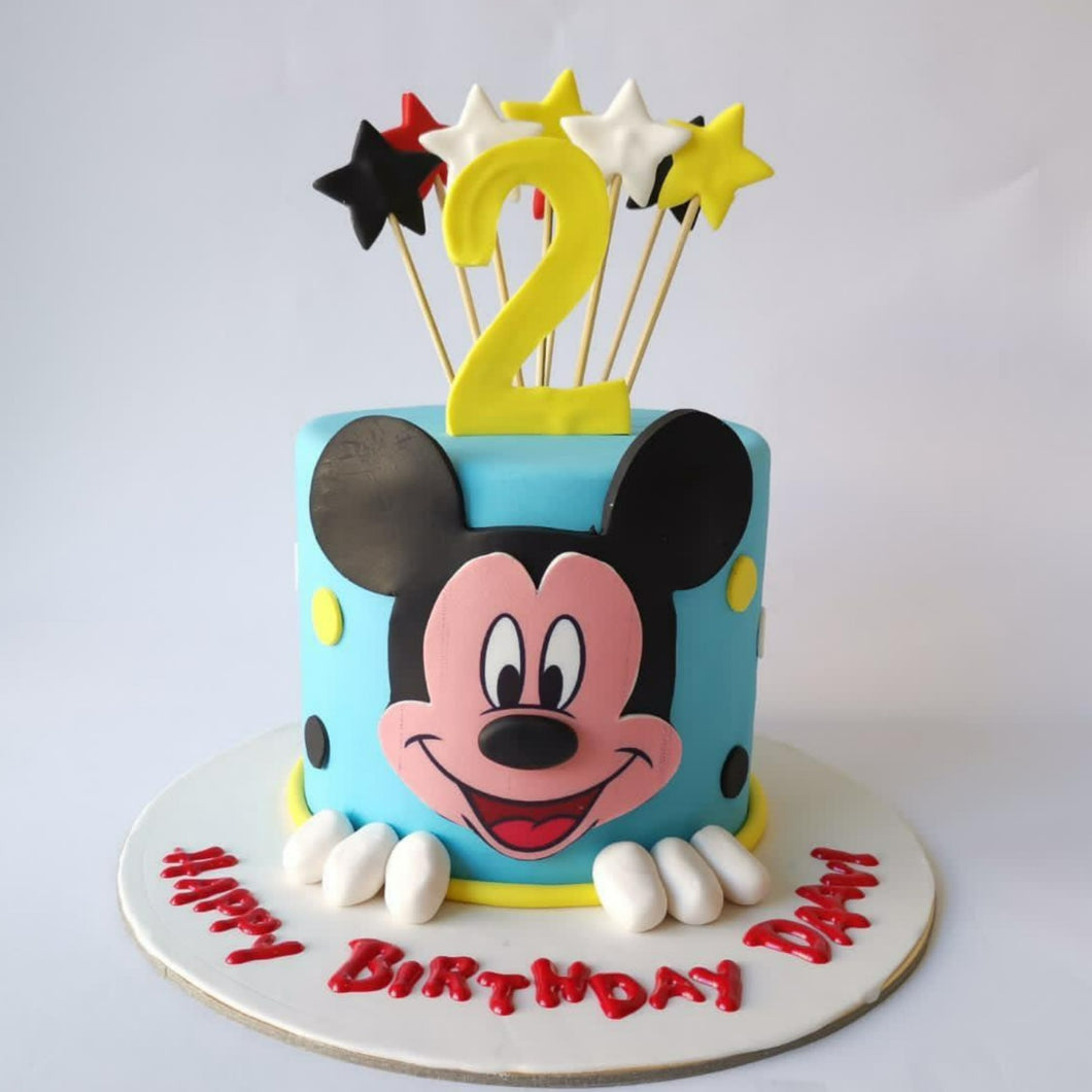 Cakes & Dessert Bars Mickey Mouse - Themed Cake - mabrook.me