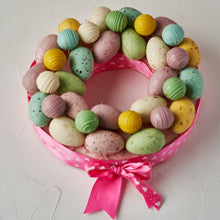 Load image into Gallery viewer, Candy &amp; Chocolate Easter Wreath - mabrook.me
