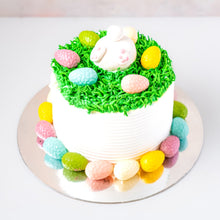 Load image into Gallery viewer, Bunny Digging Eggs Cake
