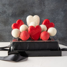 Load image into Gallery viewer, Candy &amp; Chocolate Heart Pops and Truffles - mabrook.me
