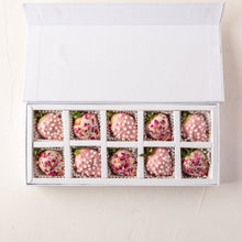 Load image into Gallery viewer, Candied &amp; Chocolate Covered Fruit Strawberries 10 pieces - mabrook.me
