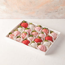 Load image into Gallery viewer, Candied &amp; Chocolate Covered Fruit Strawberries 20 Pieces - mabrook.me
