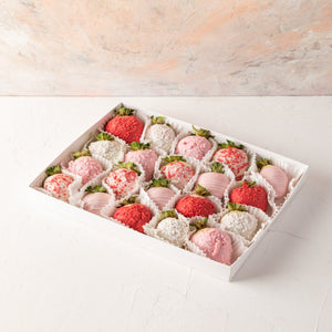 Candied & Chocolate Covered Fruit Strawberries 20 Pieces - mabrook.me