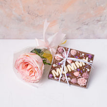 Load image into Gallery viewer, Chocolate Bar and Rose
