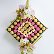 Load image into Gallery viewer, Candy &amp; Chocolate Diwali Gift Tray - mabrook.me
