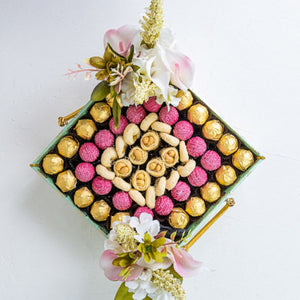 Candy & Chocolate Diwali Gift Tray - mabrook.me