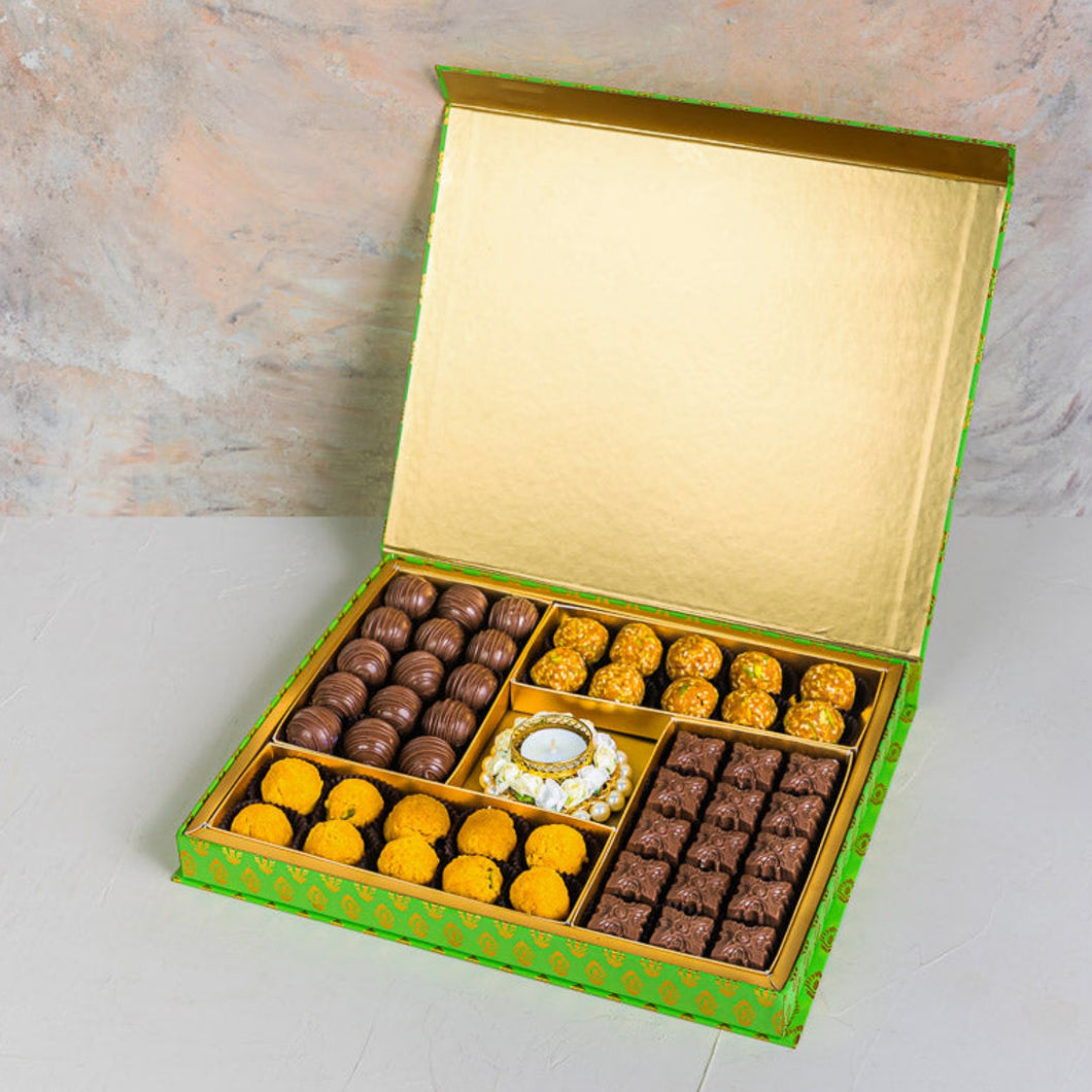 Candy & Chocolate Diwali Assorted Box - mabrook.me