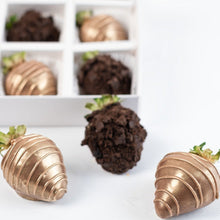 Load image into Gallery viewer, Candied &amp; Chocolate Covered Fruit Golden and Dark Chocolate Covered Berries - mabrook.me
