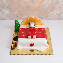 Load image into Gallery viewer, Cake Sleeping Santa Cake - mabrook.me
