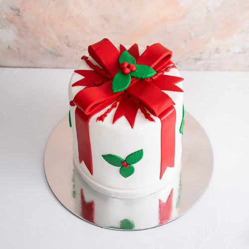 Cakes & Dessert Bars Gift Themed Christmas Cake` - mabrook.me