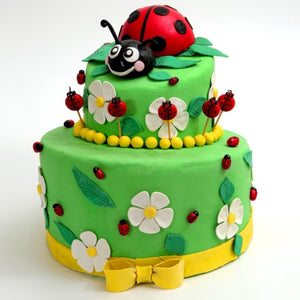 Cake Pretty Beetle Theme Cake - mabrook.me