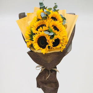 Flowers Sunshine - Classic Sunflower Bouquet - mabrook.me