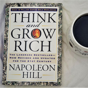 Book Think and Grow Rich by Napolean Hill - mabrook.me