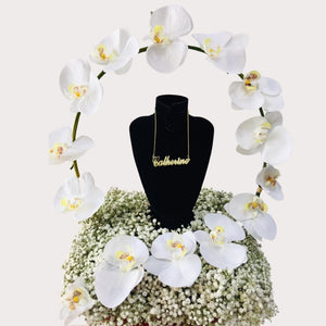 Combo Orchids and a Necklace - A Perfect Pair - mabrook.me