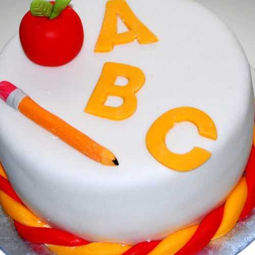 Cakes Back to School - ABC Cake - mabrook.me