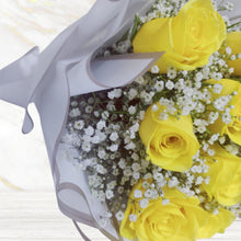 Load image into Gallery viewer, Flowers Glorious Bouquet of Yellow Roses - mabrook.me
