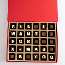 Load image into Gallery viewer, Chocolates XMAS Customizable Chocolate 30Pcs - mabrook.me
