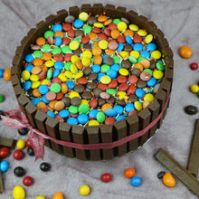 Load image into Gallery viewer, Cake M&amp;M KitKat Cake - mabrook.me
