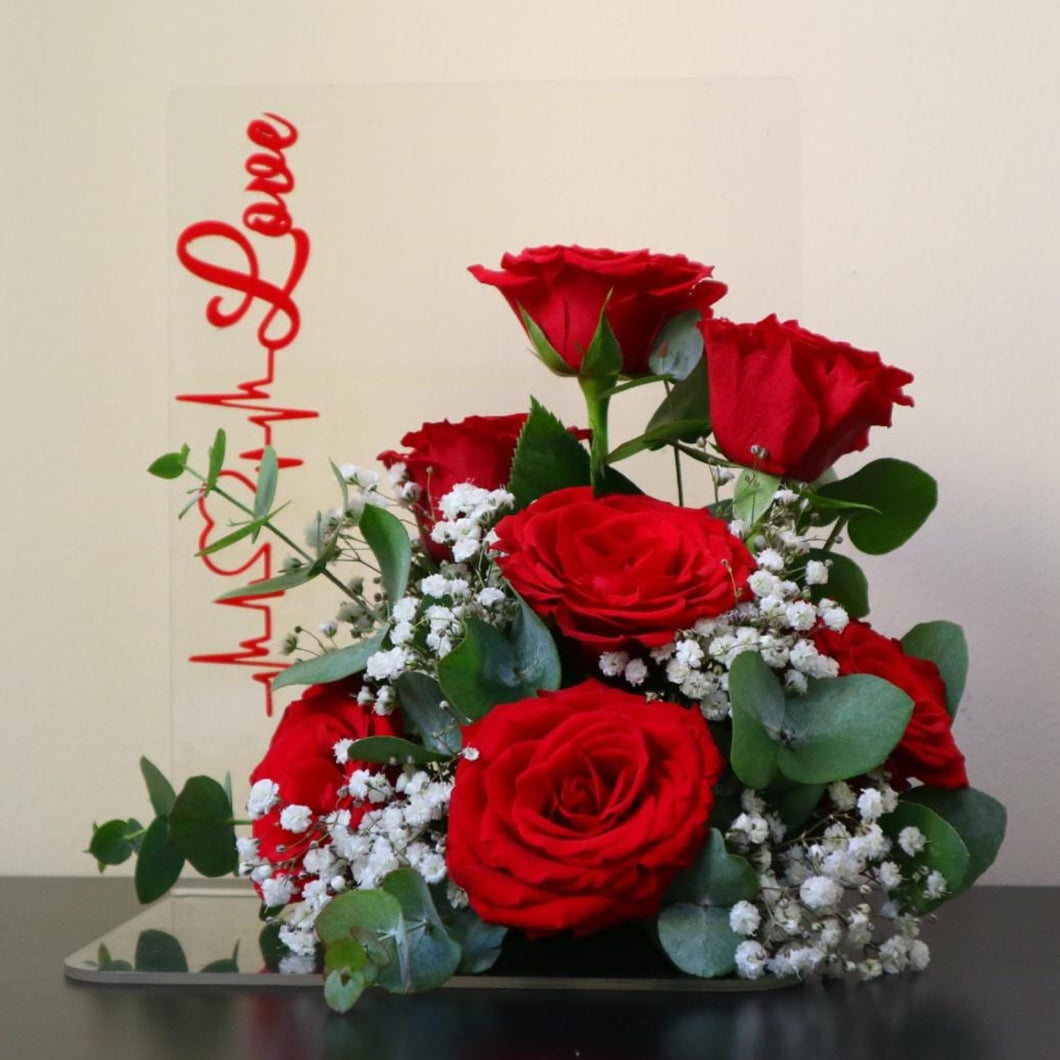 Flowers Red Roses of Love - mabrook.me