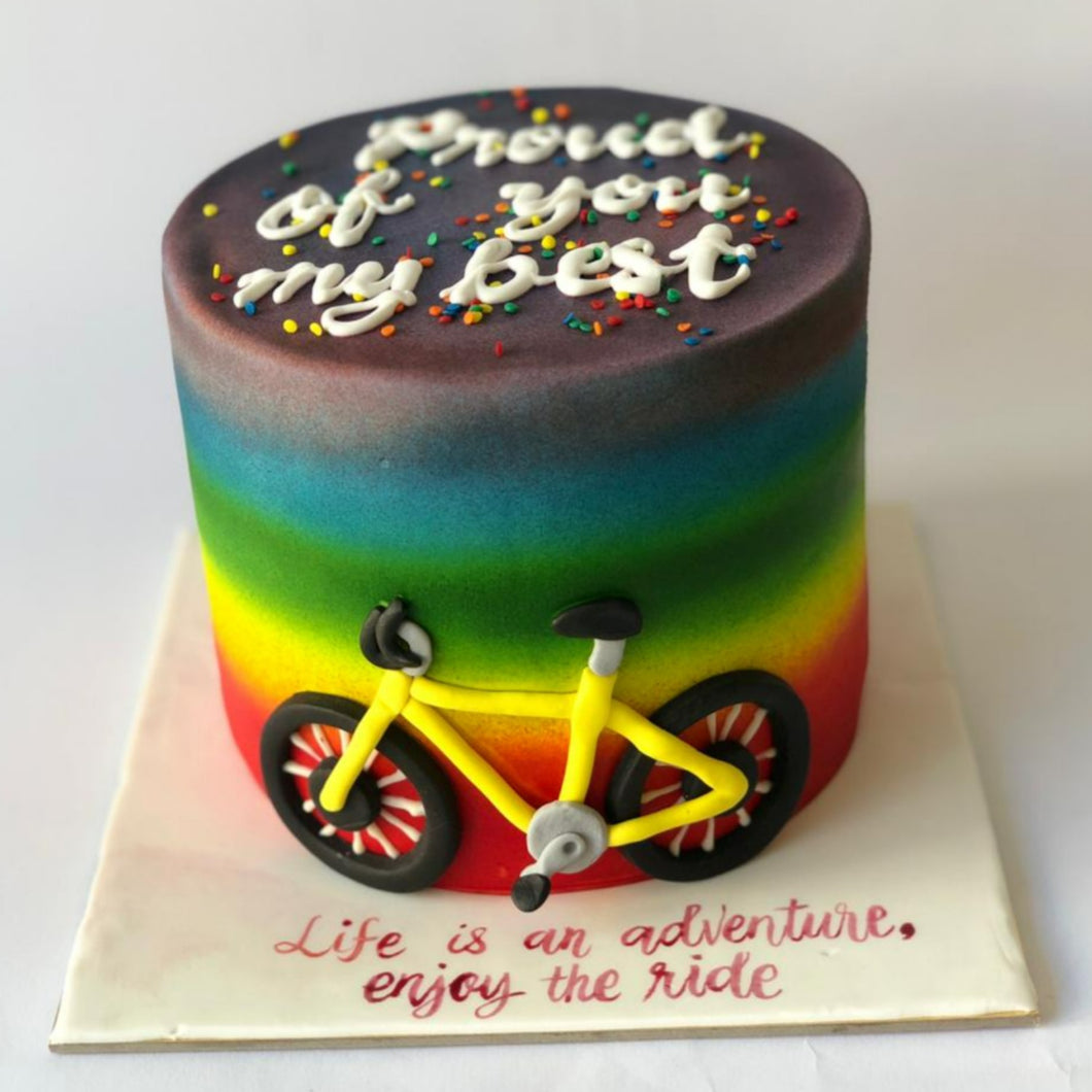 Cakes & Dessert Bars Bicycle Ride - Themed Cake - mabrook.me