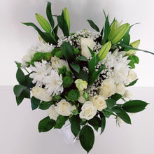 Load image into Gallery viewer, Flowers Elegant White - Flower Arrangement - mabrook.me
