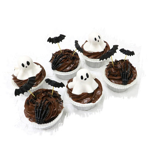 Choco Bat Halloween Cupcakes - mabrook.me
