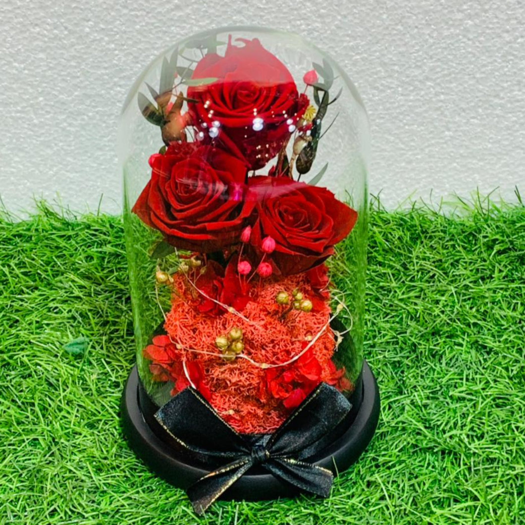 flower Forever Multi Red Roses - mabrook.me