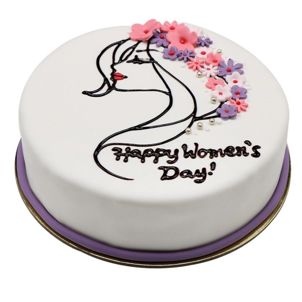 Cake Women's Day Special - Vanilla Cake - mabrook.me