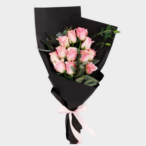Flowers Unparalleled - Pink Rose Bouquet - mabrook.me