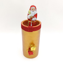 Load image into Gallery viewer, Vase Santa in a Vase - mabrook.me
