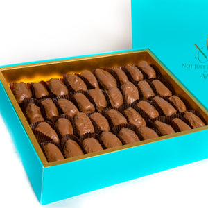 Dates Box of Belgian Chocolate Dates - Large - mabrook.me