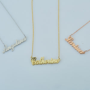 Jewelry English Name Cut Necklace - mabrook.me