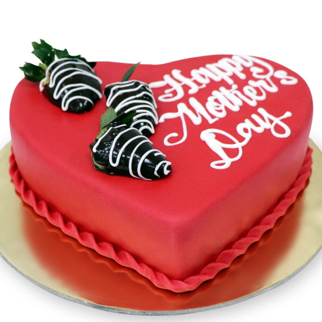 Cake Mother's Day Special - Heart Shaped Cake - mabrook.me