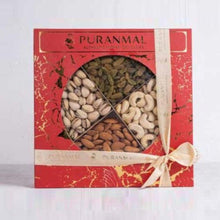 Load image into Gallery viewer, Dates &amp; Nuts Special Dry Fruits Box by Puranmal - mabrook.me
