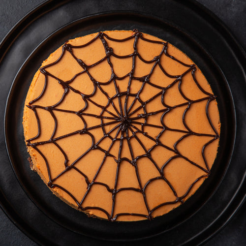 Cake Spider Web - Halloween Cake - mabrook.me